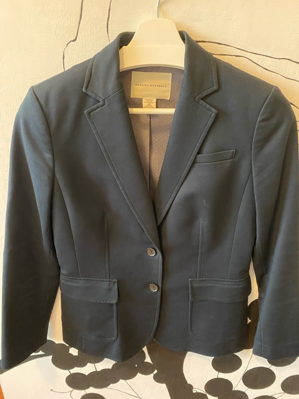 Banana Republic Black Tailored Women's Blazer